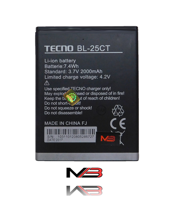 باتری تکنو  tecno BL-25CT